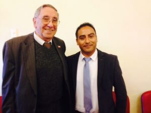 Olivares con Pino Uribe