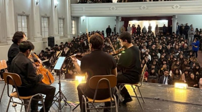 Fundación Chile Violines y SLEP Elqui invitan a conciertosolidario en beneficio de estudiantes damnificados Fundación Chile Violines y SLEP Elqui invitan a conciertosolidario en beneficio de estudiantes damnificados